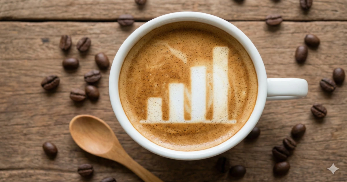Create a coffee counter with DataJot and track your consumption